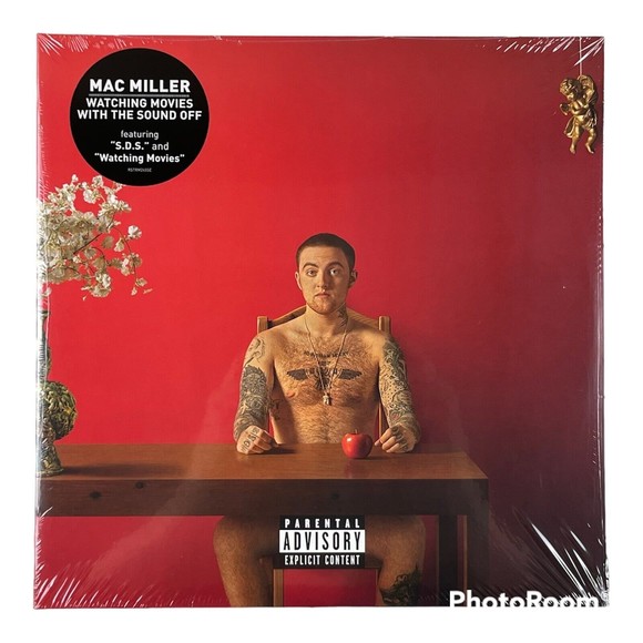 *NEW* Mac Miller: Watching Movies With The Sound Off 2-LP Album, Black Vinyl - Picture 1 of 10